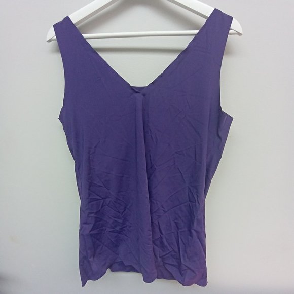 Rhonda Shear Back body Tank Grape, Size 3X, - Picture 2 of 6